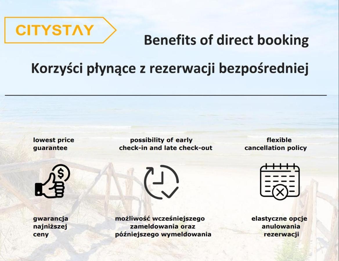 Citystay Abaltica Sopot Exterior foto